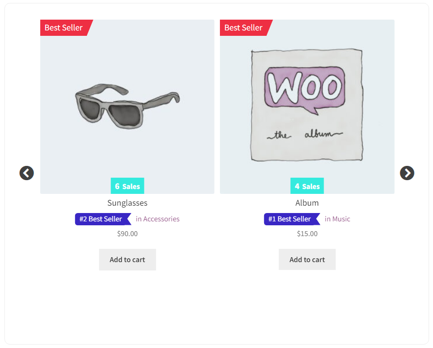 Best Seller Products for WooCommerce - 10