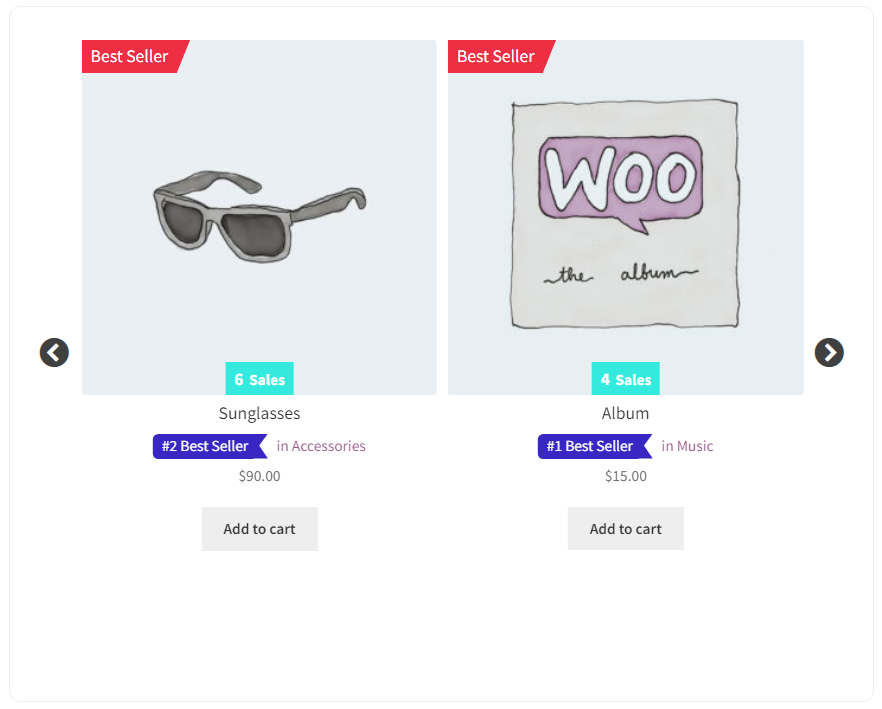 Best Seller Products for WooCommerce - 5