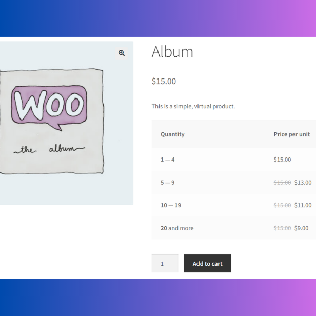 woocommerce advanced pricing - discount & quantity swatches plugin - pricing model 3