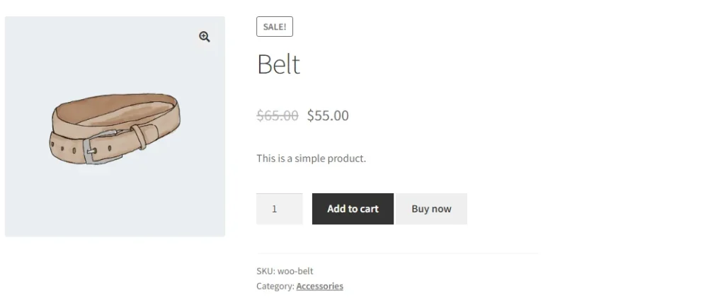 paddle checkout button in WooCommerce signle product page