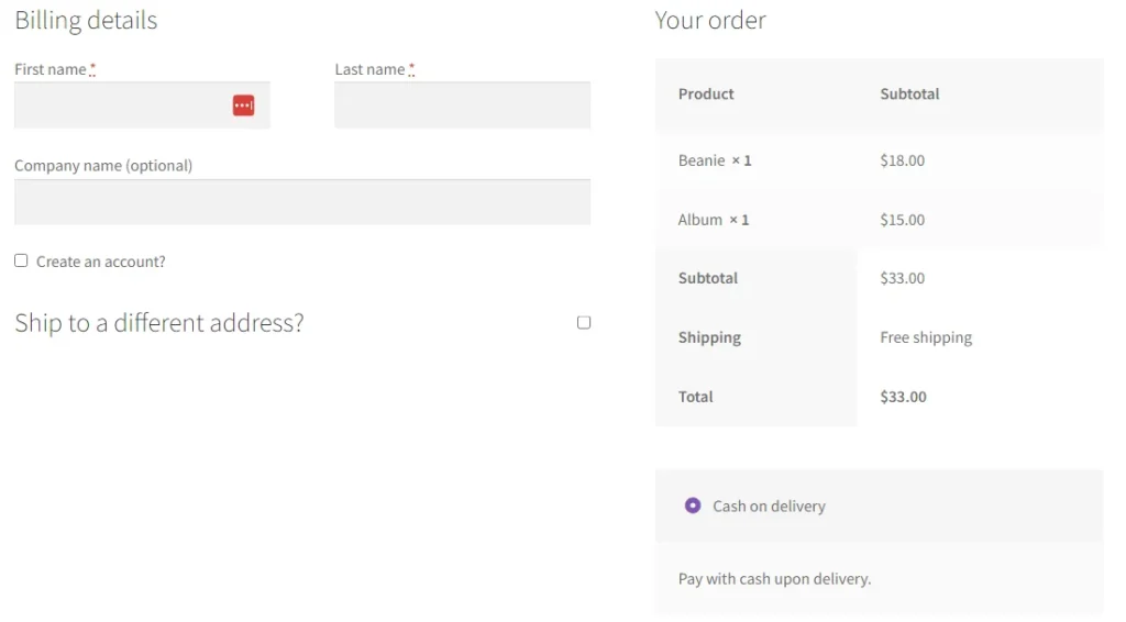 WooCommerce Checkout Fields Customization - Remove order notes field